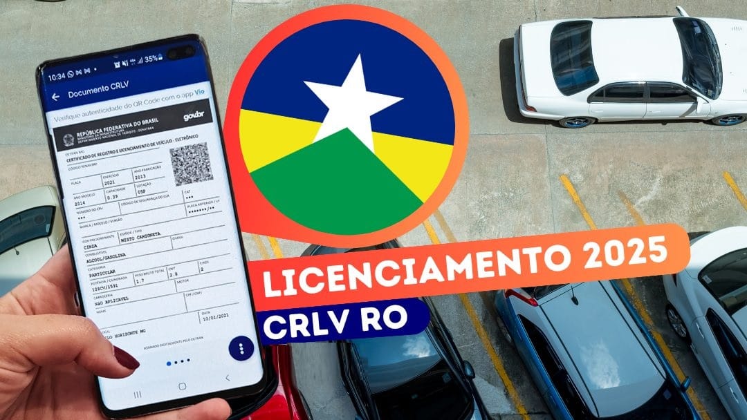 Licenciamento 2025 em RO: veja calendário com valores e saiba como pagar taxa obrigatória
