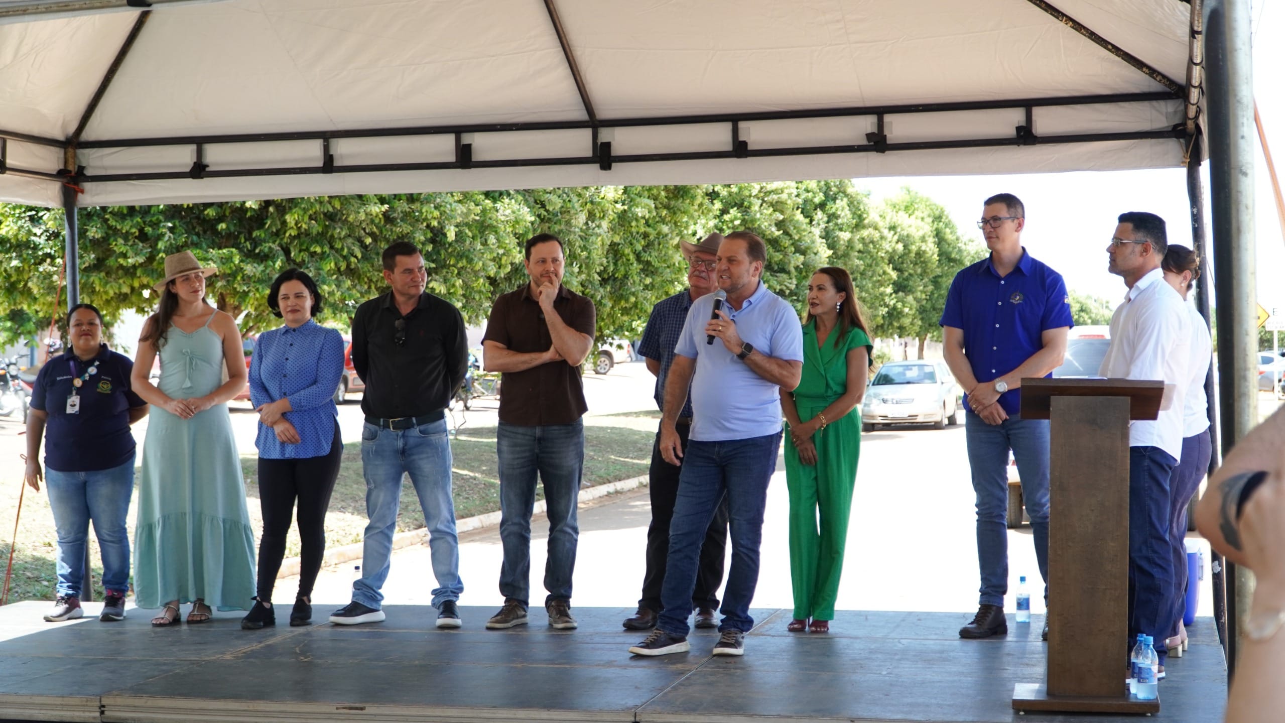 Vilhena: Cirone Deiró participa de lançamento da pedra fundamental da nova UBS