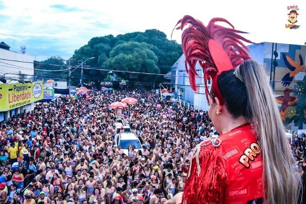 A Banda do Vai Quem Quer é do povo, na brincadeira entra quem quiser, é som, é cor, é alegria tomando conta da cidade!