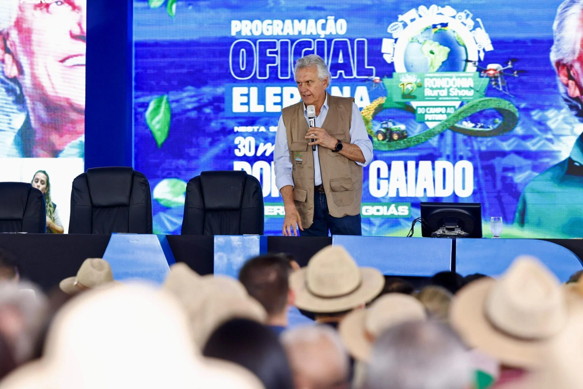 Caiado diz que Bolsonaro perdeu reeleição em 2022 por falta de entregas