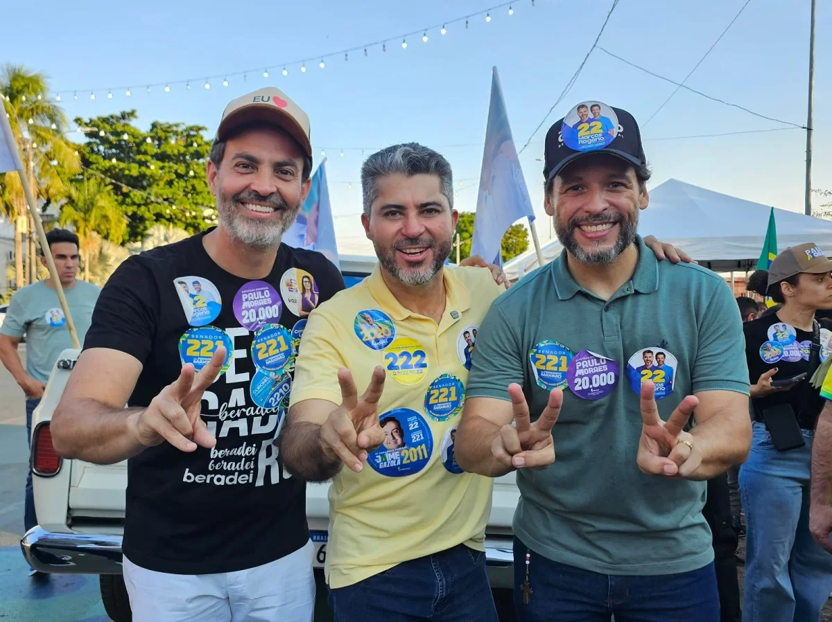 Campanha de Marcos Rogério ganha as ruas da capital, com adesivaço