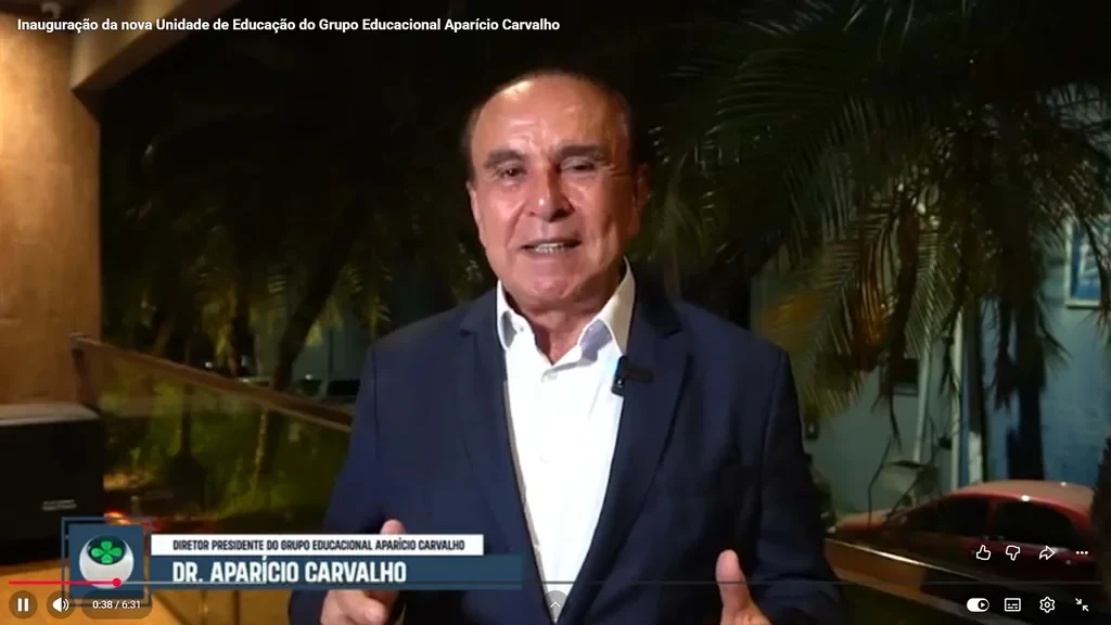 Inauguração da nova Unidade de Educação do Grupo Educacional Aparício Carvalho