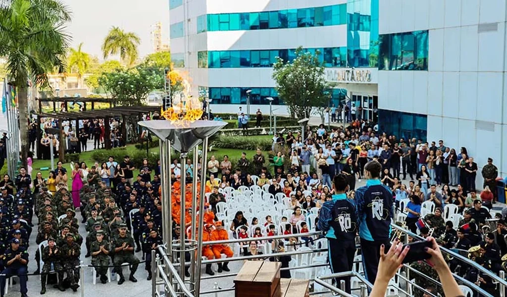 Semana da Pátria começa em Rondônia com cerimônia cívica no Palácio Rio Madeira