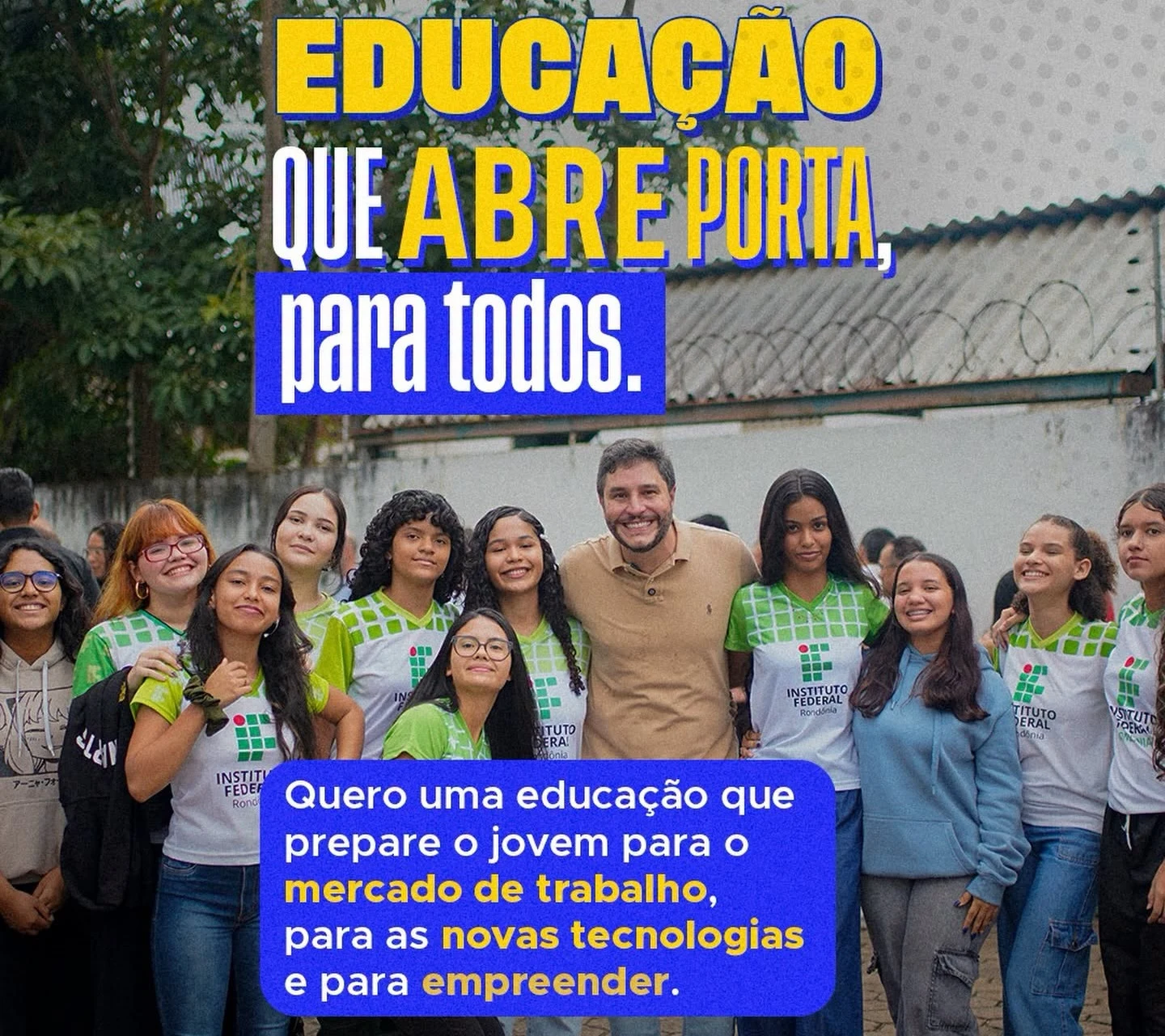 Maurício Carvalho quer aproximar ensino técnico das oportunidades no campo de Rondônia