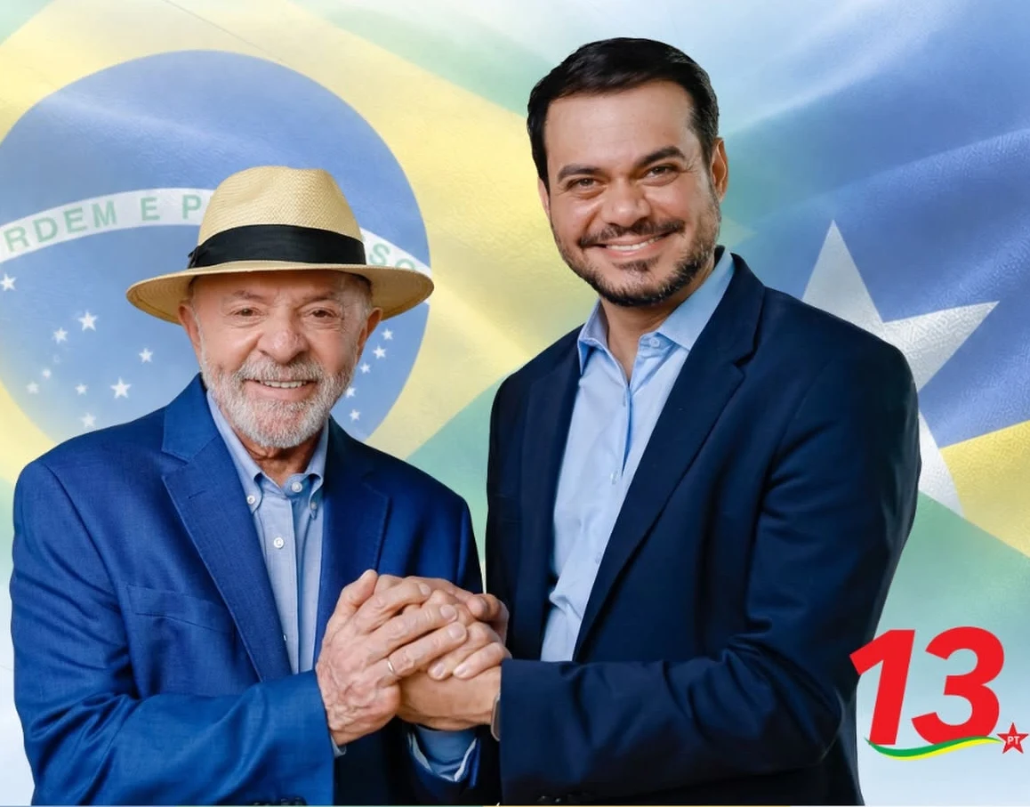 Expedito Netto é o candidato de Lula em Rondônia, conforme vídeo divulgado recentemente e discursos do candidato