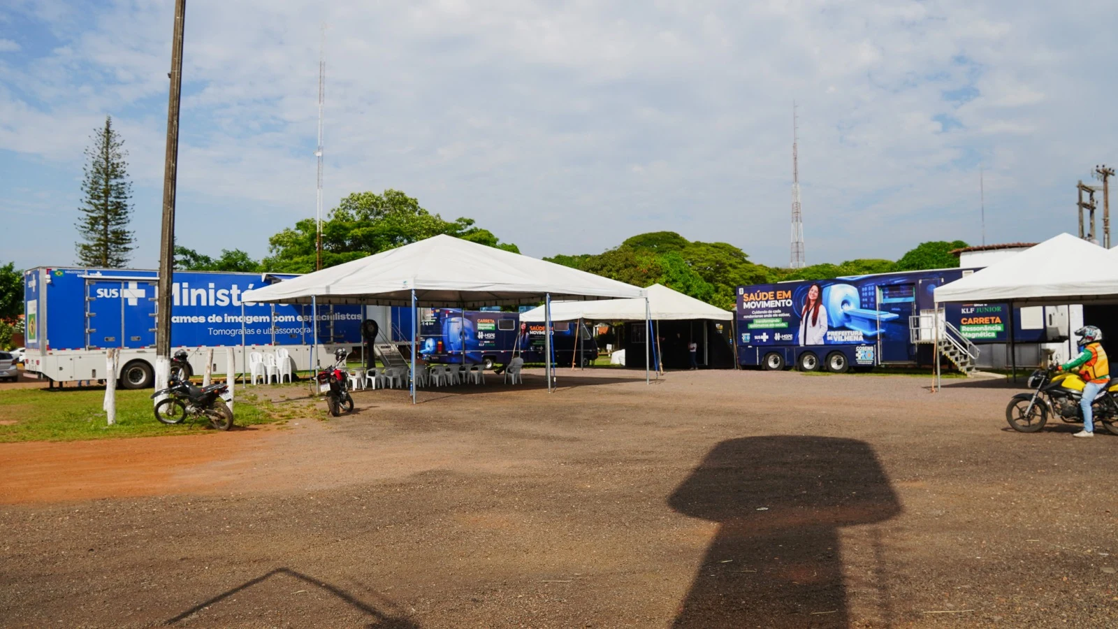 COMEÇOU: Carreta do Ministério da Saúde inicia atendimentos com exames de imagem gratuitos, em Vilhena