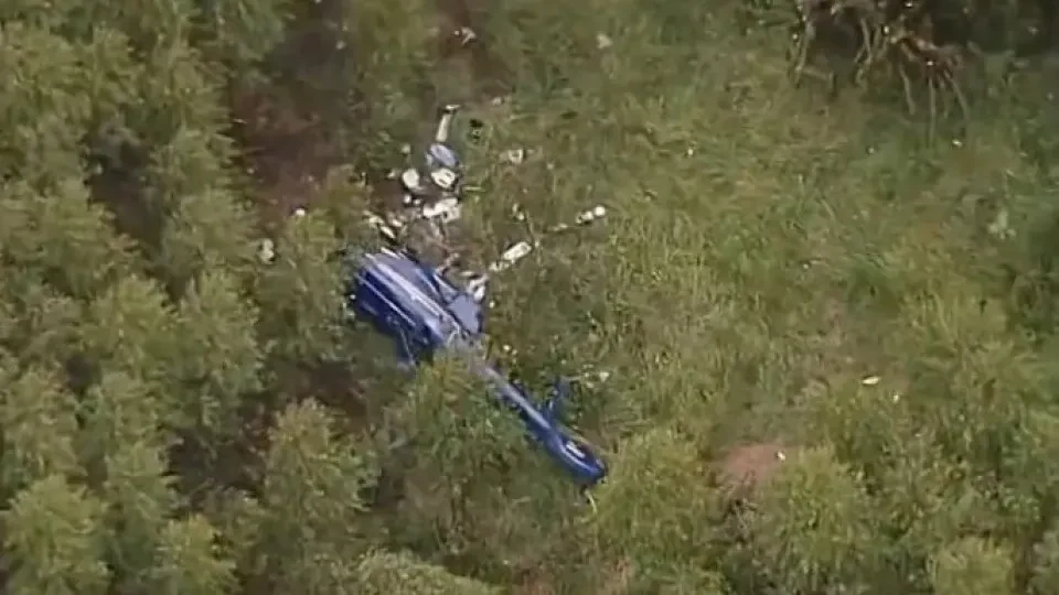 Queda de helicóptero: Bombeiros confirmam morte de Rick e mais 4 pessoas